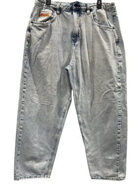 Empyre Easy Now Jeans size 34x28 Baggy Skater Grunge Streetwear Acid Wash Y2K